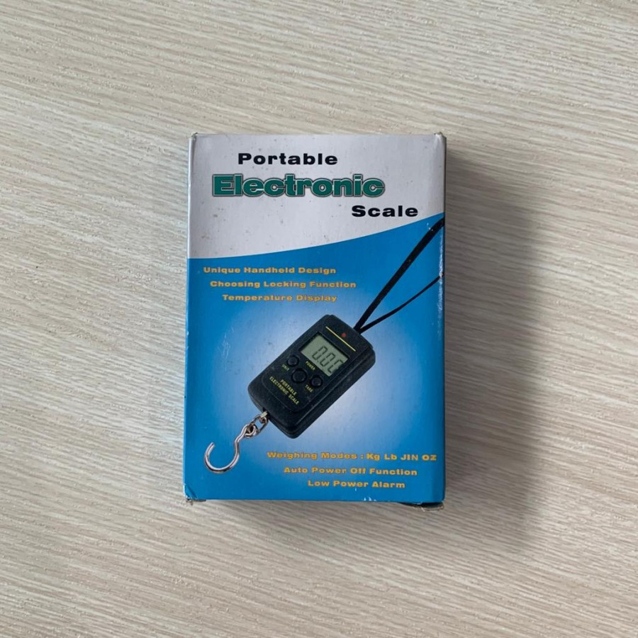 Timbangan Elektronik Portable Electronic Scale Berat Luggage Bagasi