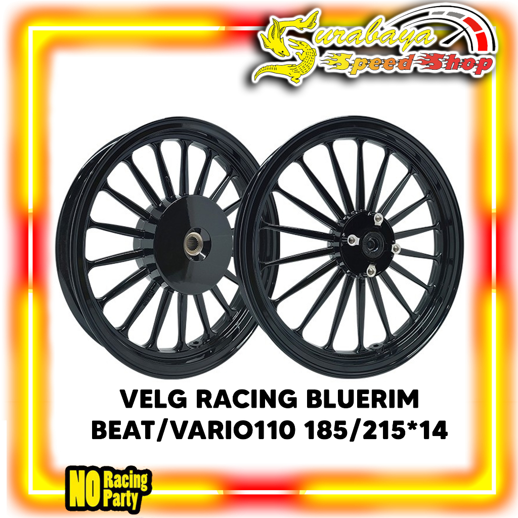 VND Racing Velg Tipe Bluerim Palang 18 Beat Karbu Fi Vario 110 Scoopy Lama Spacy Genio Ukuran 185  2