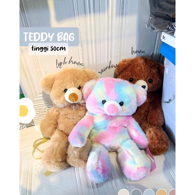 RANSEL TEDDY BEAR / TAS RANSEL BONEKA / TAS GENDONG TEDDY / TAS GEMOY