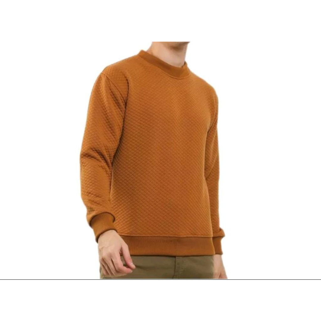 Sweater Comfy Crewneck Basic Polos Premium M-LXL-XXL