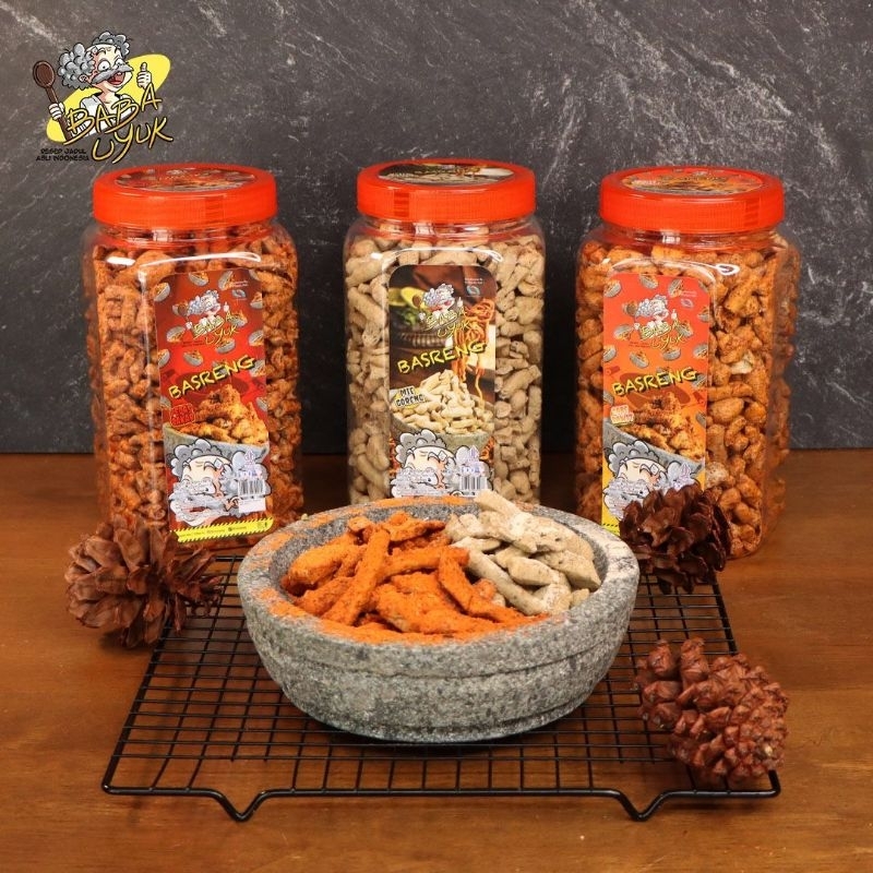 BASRENG BABA UYUK TOPLES 800G / BASRENG SI UMANG PEDAS GURIH