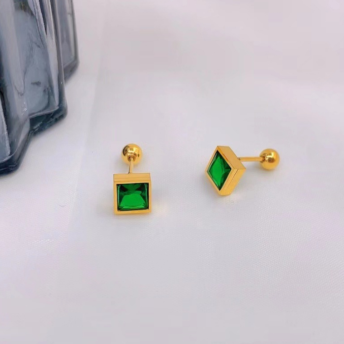 Anting baut zirconia titanium anti karat harga grosir bisa cod