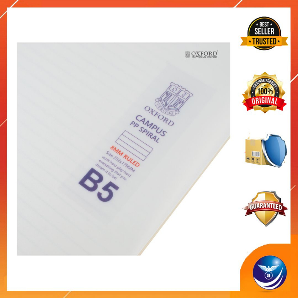 

Notebook Oxford Spiral Ukuran B5 80 gram