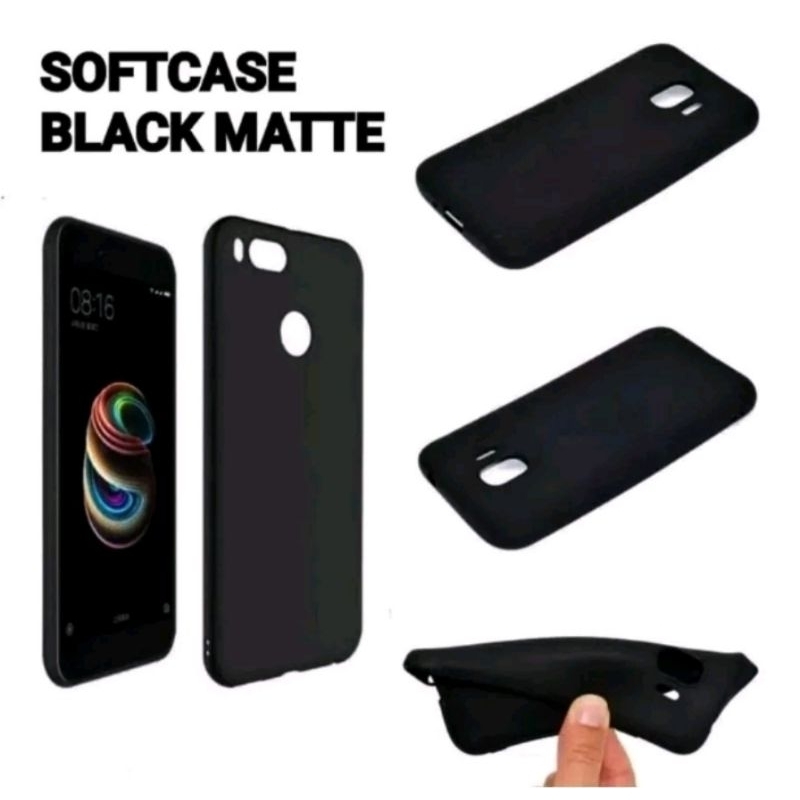 Full Black Silikon Black Matte Banyak Tipe Di Varian , Barang Ready Silakan Di Pilih, Casing Dan Skin Handphone