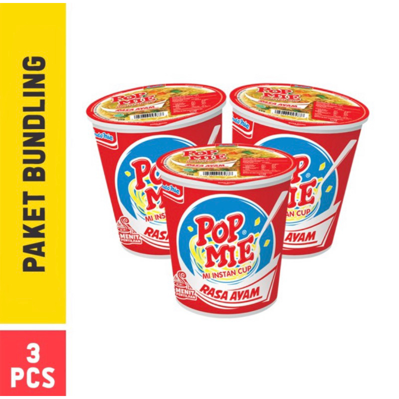 

Pop Mie Kuah Rasa Ayam Jumbo 3pcs