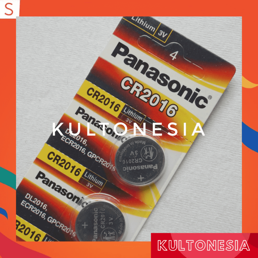 Baterai Jam Tangan CR2016 / CR 2016 PANASONIC