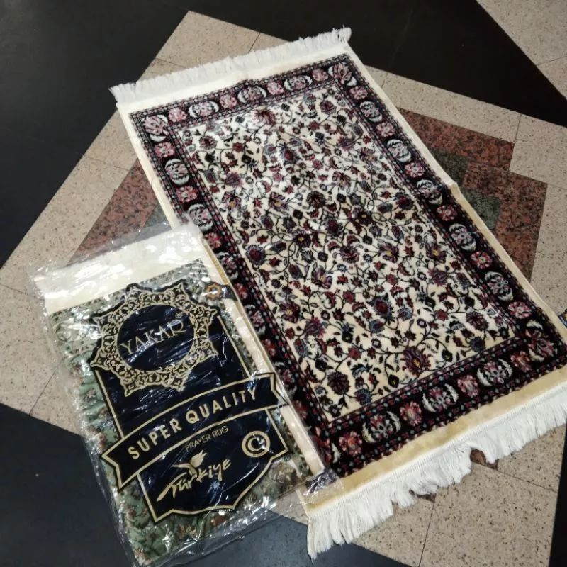 sajadah Turki sajadah yakar harum/wangi sajadah tebal