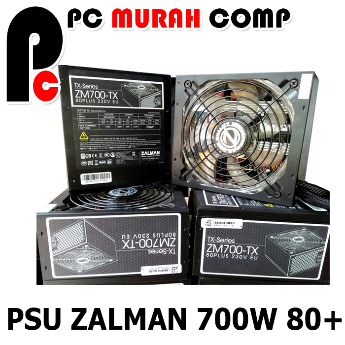 POWER SUPPLY ZALMAN GAMING 700W 80PLUS/ PSU 700W 80+