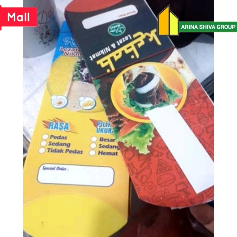 

100 LEMBAR KERTAS KEBAB TARIKAN UKURAN 25 × 9,5 CM HIGH QUALITY PAPER CRAFT TEBAL PRODUK TERBARU | KOTAK KEBAB KEKINIAN | DUS KEBAB VIRAL TIKTOK | KEMASAN KEBAB KEKINIAN | BOX KEBAB VIRAL | ARINA SHIVA GROUP 6001