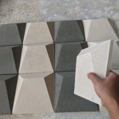 Roster tempelan/bata tempel mozaik/Ornamen dinding