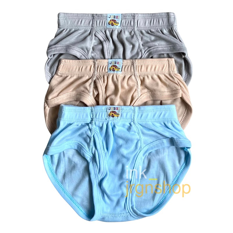 CELANA DALAM MEN'S BRIEFS ANAK (3 PCS) / CELANA DALAM ANAK LAKI LAKI / SEMPAK ANAK