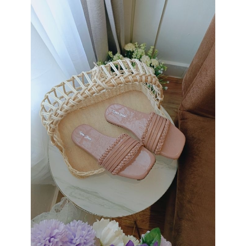 SANDAL WANITA TEPLEK TERBARU - SANDAL WANITA IMPORT TEPLEK - SANDAL WANITA TERBUKA TEPLEK - SANDAL W