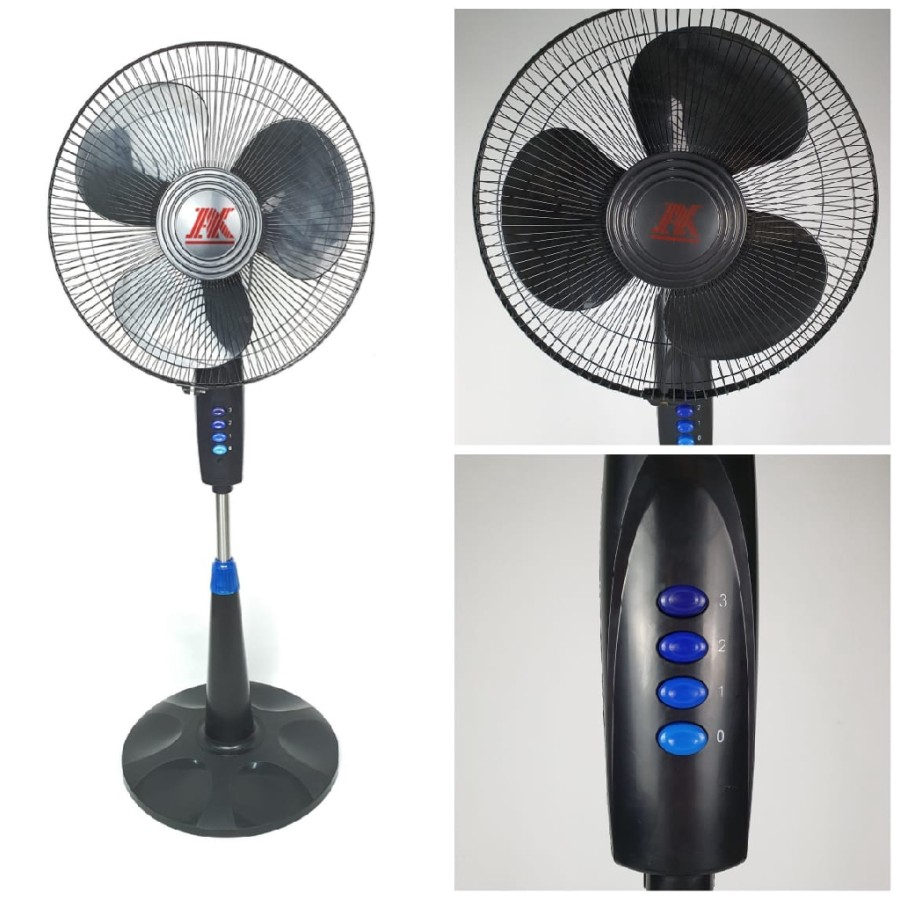 Kipas Angin Berdiri Stand Fan AK 16 Inch ANGIN SUPER KENCANG BERGARANSI RESMI