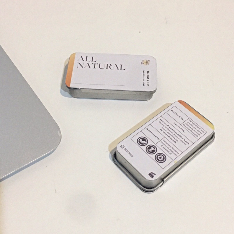 Zest n Co | All Natural Tablet Hand Soap