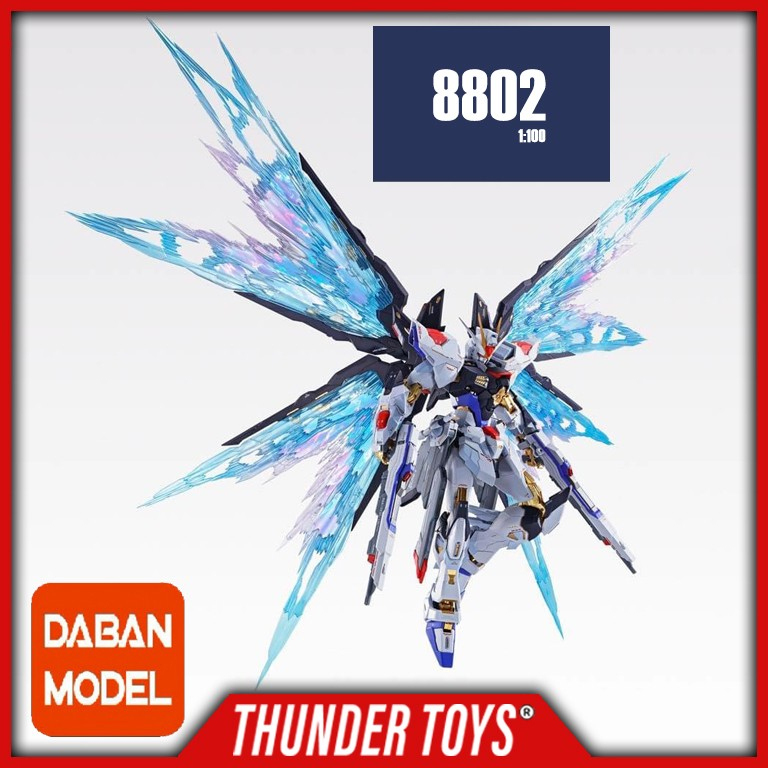 MG STRIKE FREEDOM SOUL BLUE DABAN 8802S METAL BUILD VER 1/100 + WING