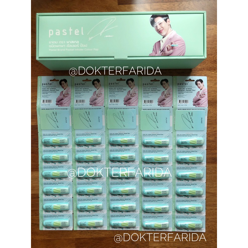 Pastel Brand Pocket Inhaler - Original Thailand