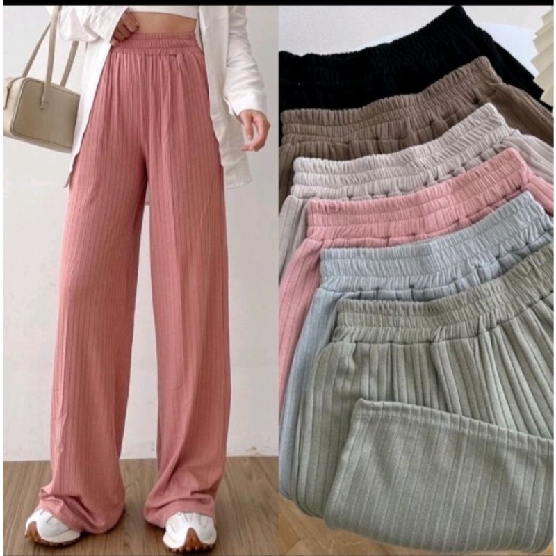 KULOT HIGHWAIST KNIT MAXILINE TERMURAH