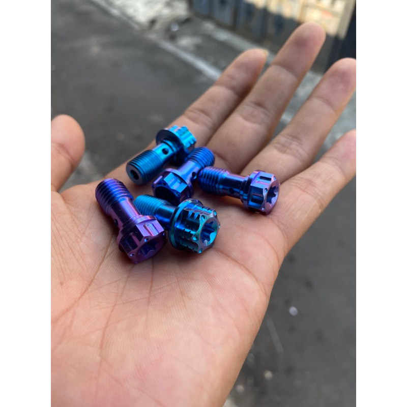 baut kaliper titanium