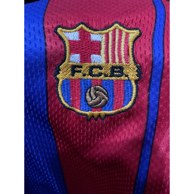 Barcelona Spain 1997/1998 Home Football Shirt Jersey Kappa
