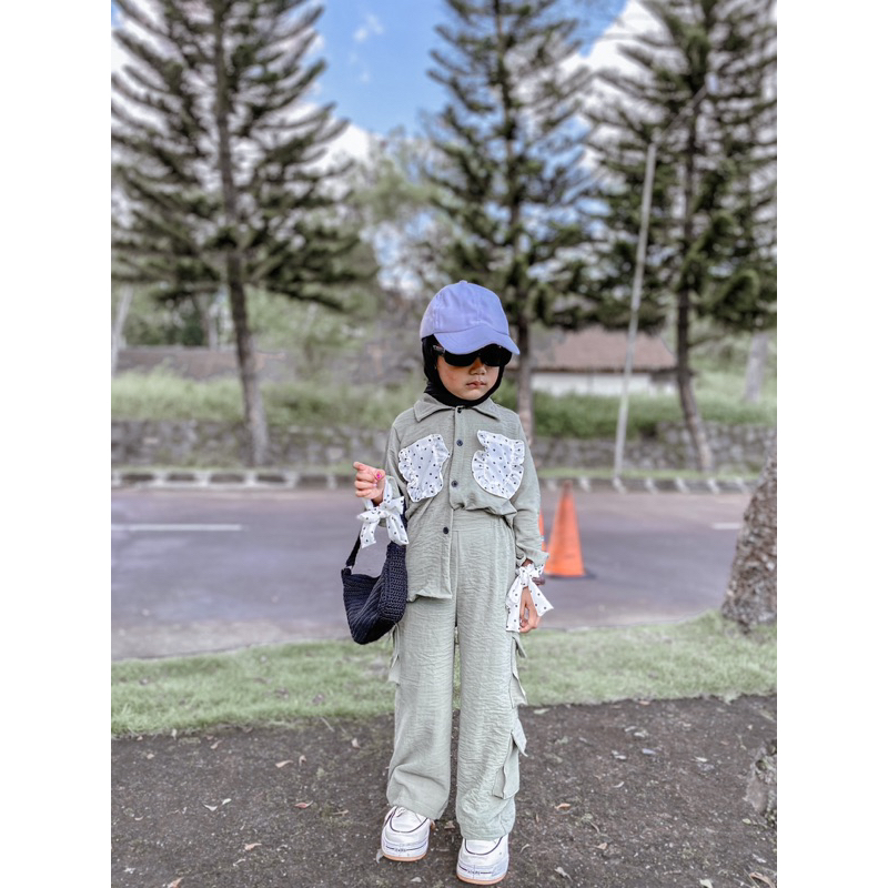 MAGGIE CARGO PANTS / CARGO ANAK MURAH