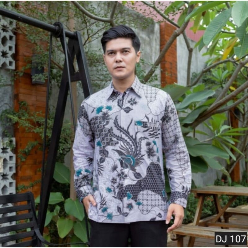 TERBARU Baju Batik Pria Gus Azmi Syubbanul Muslimin Hadroh Azzahir Santri muslim Modern Lengan Panjang