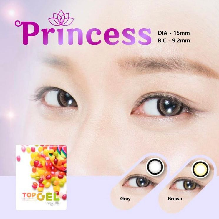 Softlens TOPGEL PRINCESS 14,8 MM Normal By Topgel / Soflen Princess / Softlens Princess By Topgel