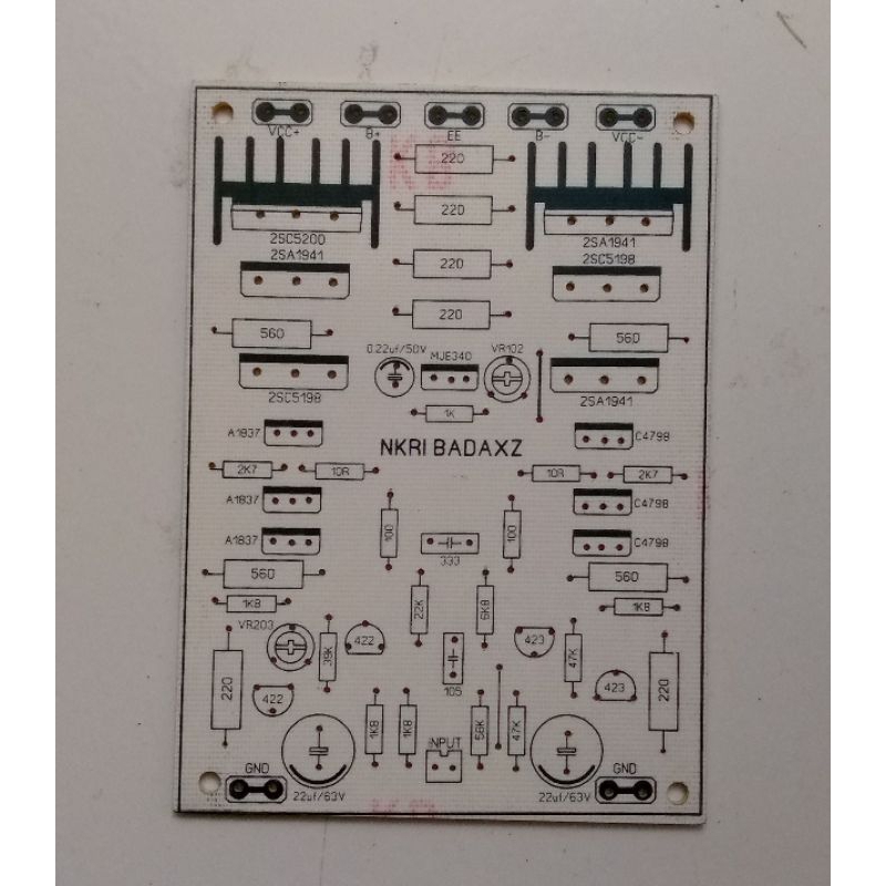 PCB DRIVER POWER NKRI BADAXZ