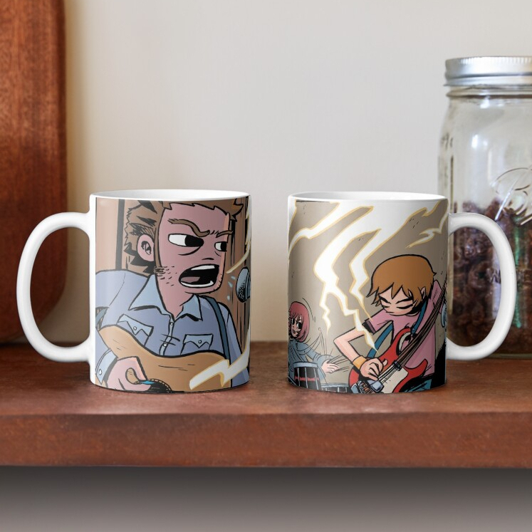 Scott Pilgrim Sex Bob Omb Coffee Mug