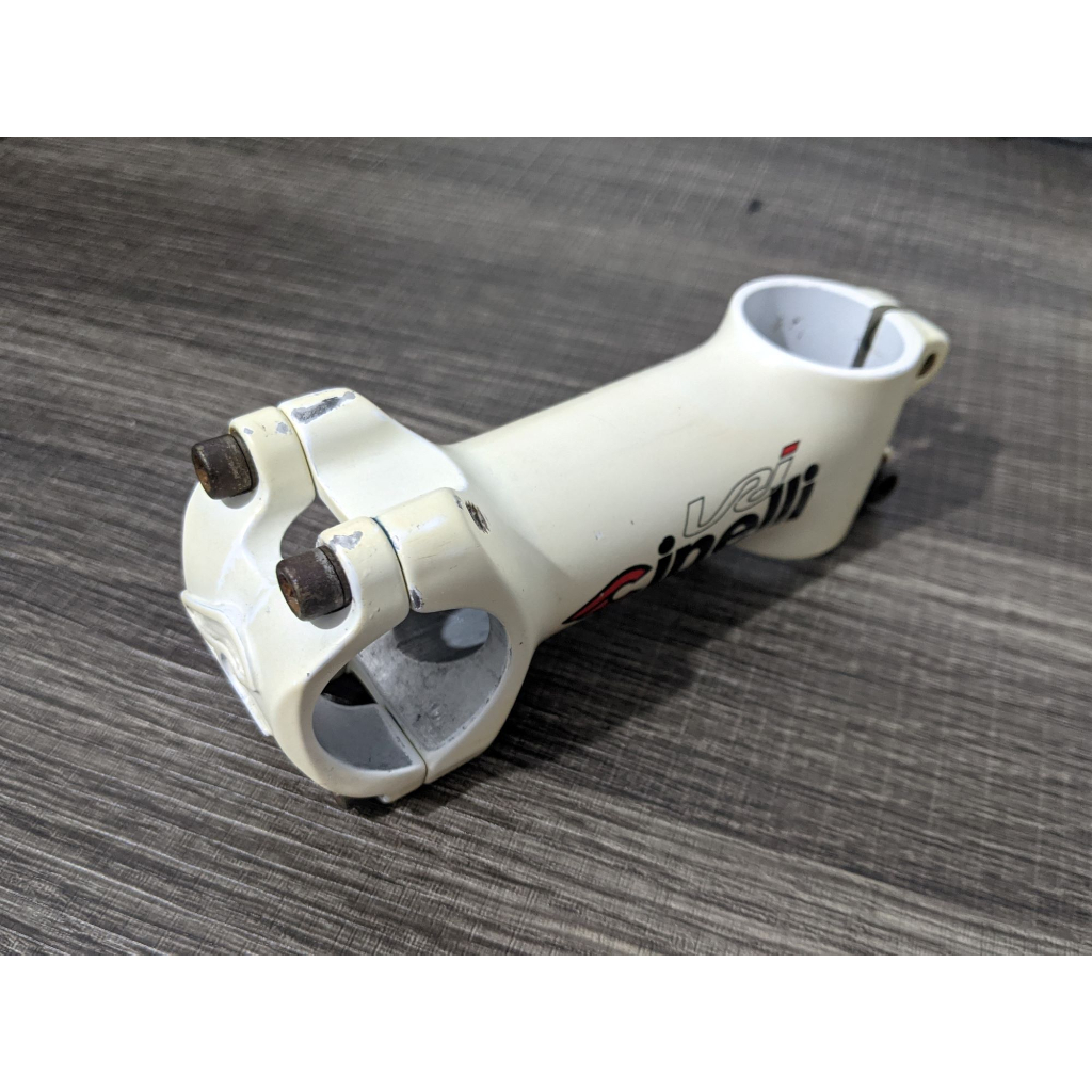 Cinelli Vai stem 31.8mm handlebar clamp 28.6mm steerer tube clamp 90mm length 6-degree angle