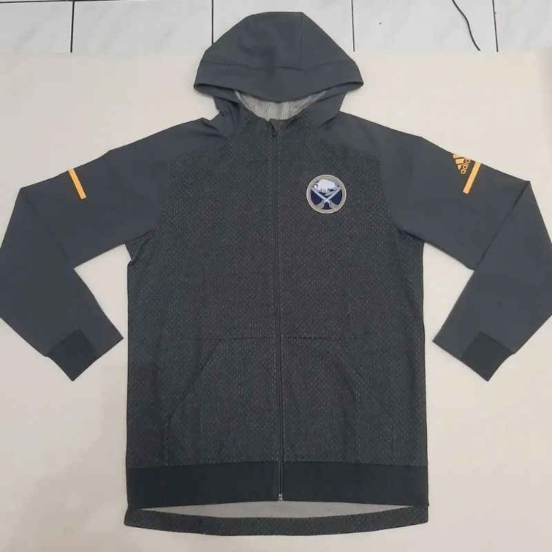 ADIDAS X NHL CLUB HOODIE GREY