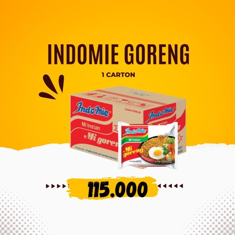 

Indomie Mi Instan Goreng