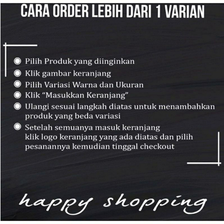 Kemeja Pria Basic Polos Lengan Pendek Hitam 1457H