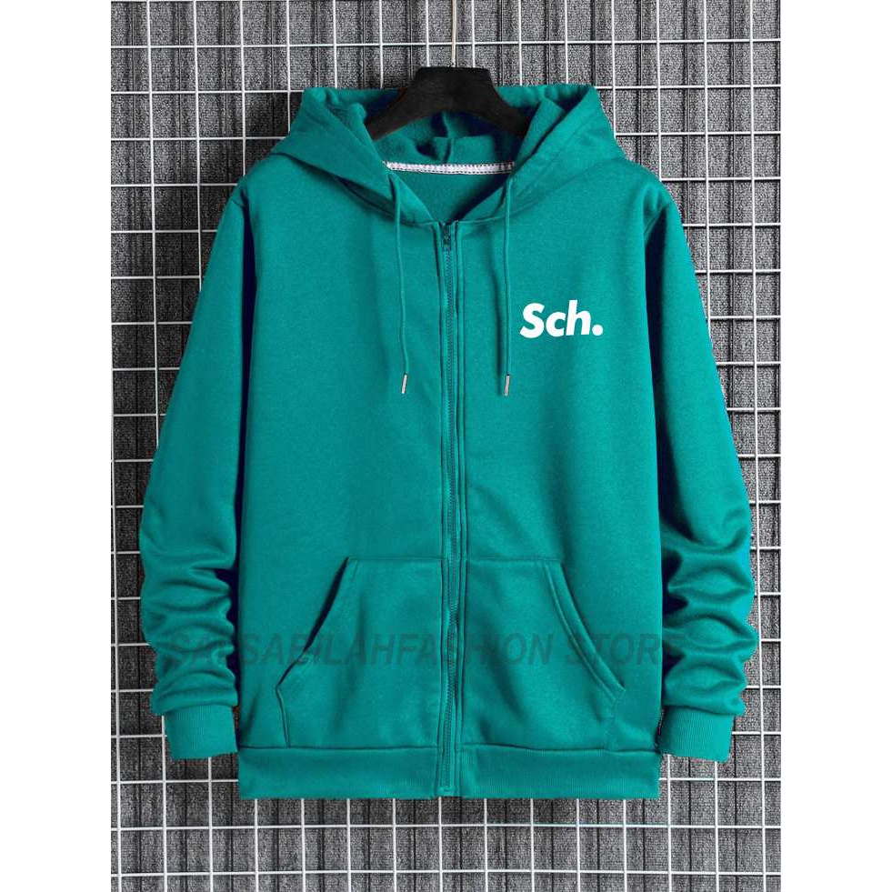 SWEATER HOODIE - Jaket Distro Zipper - Jaket Sweater Hoodie Resleting Pria Sch