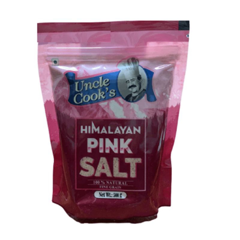 

[Ready Stock] Uncle Cook's - Himalayan Pink Salt 100% Natural Fine Grain 500 gram
