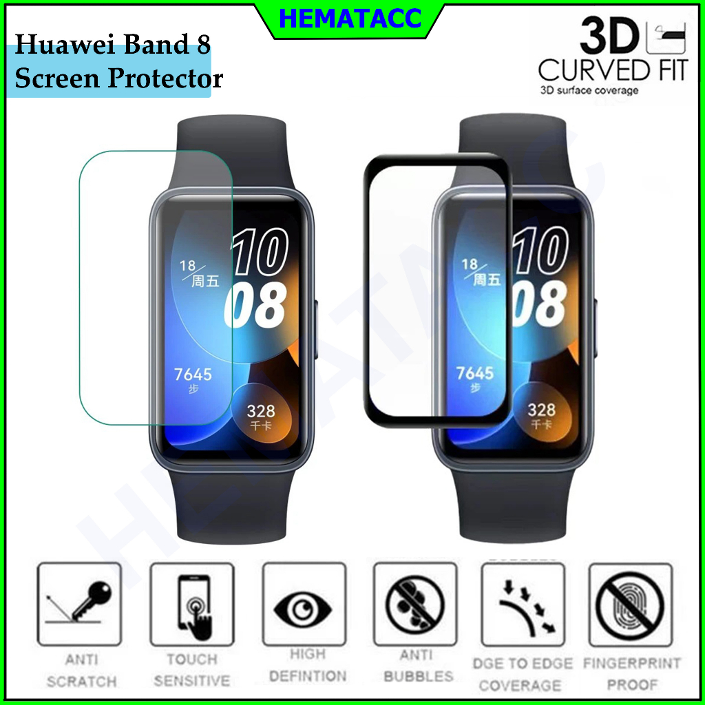 Anti Gores Huawei Band 8 Curved 3D &amp; 2D Hydrogel Hematacc