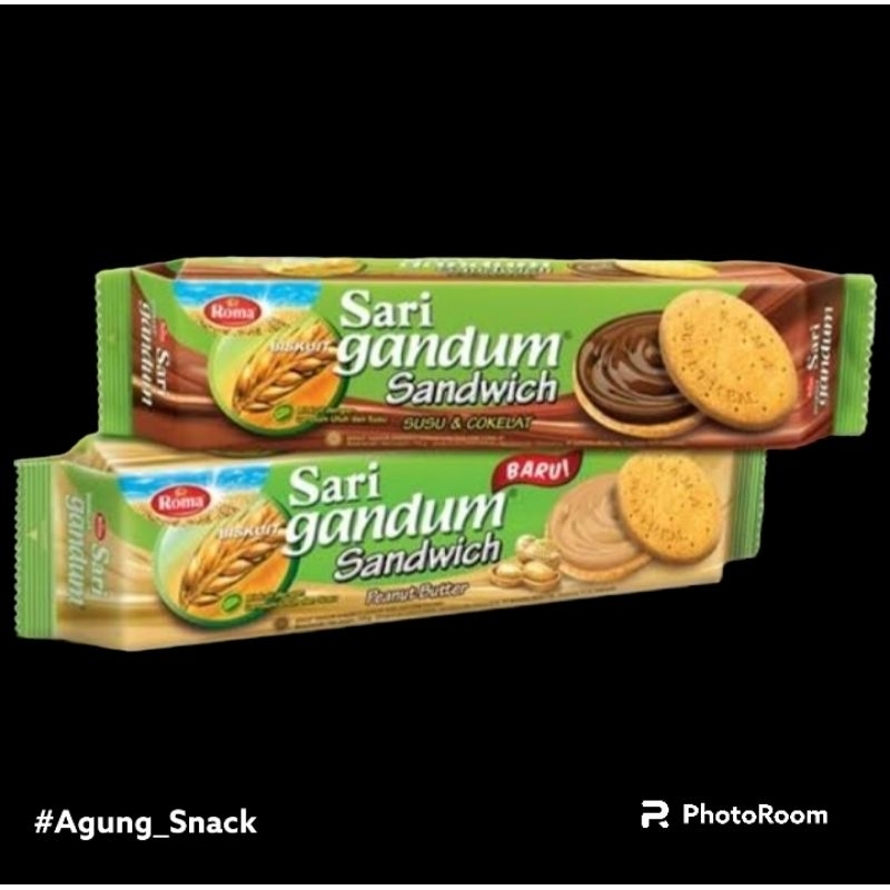 

Roma | Biskuit Sari Gandum Sandwich Susu Cokelat 115gram