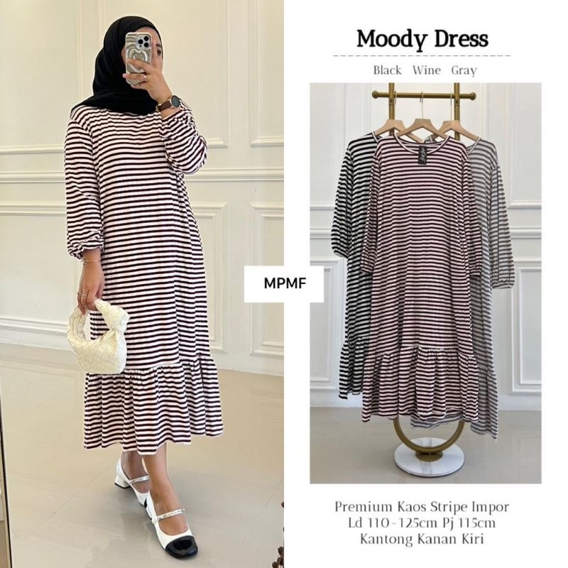 [BARU] MOODY DRESS MPMF