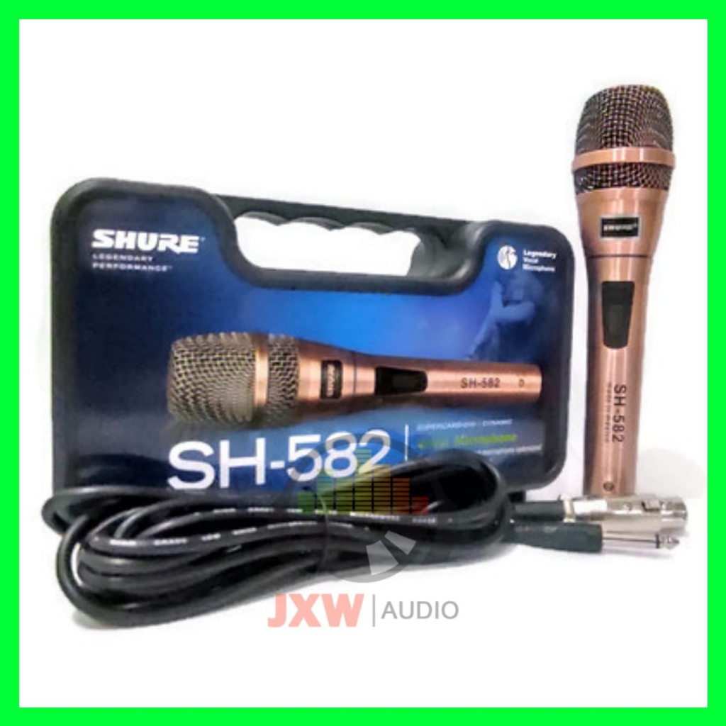 MIC KABEL SHURE SH 582 / MICROPHONE SHURE KABEL SH-582 / MIC SHURE SH582