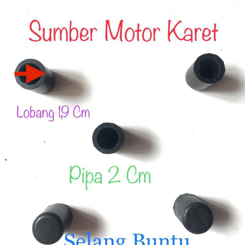 Selang Buntu Untuk Pipa 2 CM