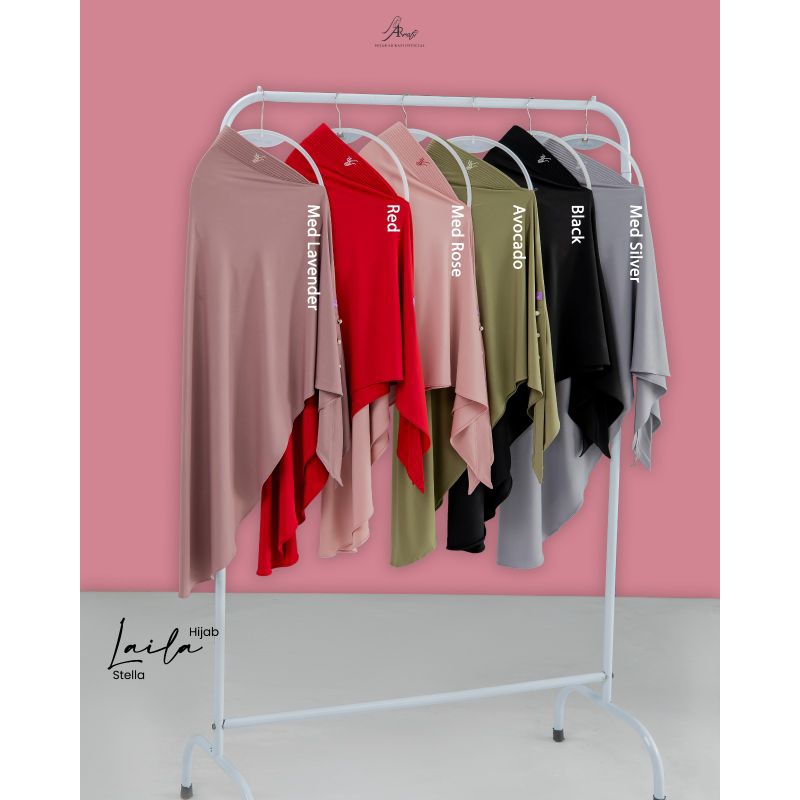 Hijab arrafi | laila hijab arrafi | hijab bergo instan arrafi