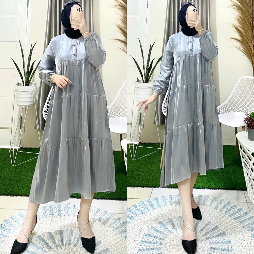 [ BISA COD ] MIIDI SIMMER POLOS FREANDLY BUSUI MODEL TERBARU,MIDI SIMER BUSUI,MIDIDRESS POLOS TERLARIS,TUNIK SIMMER KANCING DEPAN MODLE TERBARU