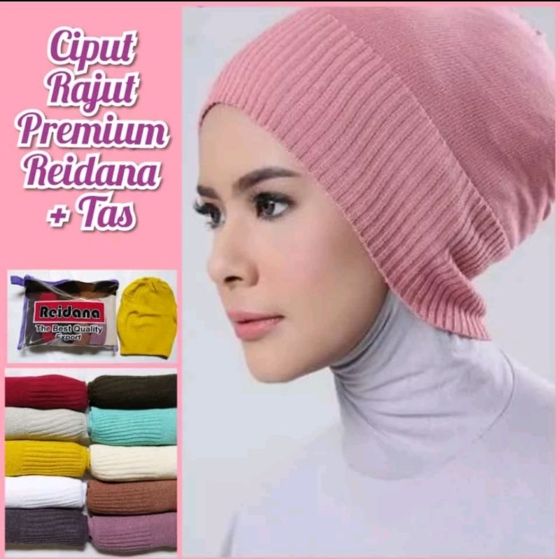 Ciput Rajut Kupluk by Reidana Premium /Daleman Kerudung by Reidana / Anpus Inner Rajut