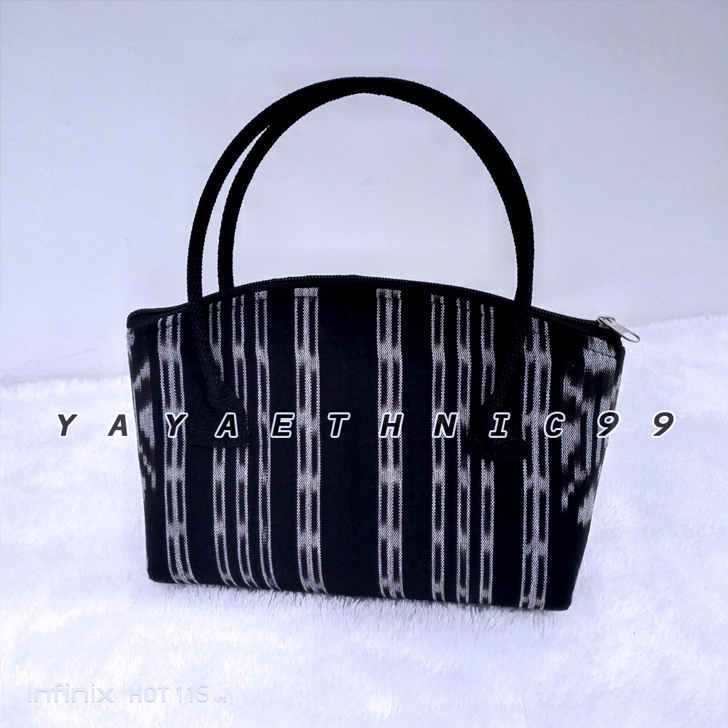 Inara Tas Tenun Tas Tenteng Motif Full Tenun