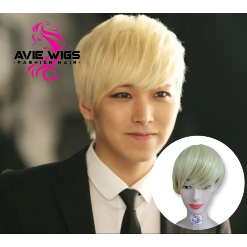 Wig Rambut Palsu Cwo Poni  / Rambut Palsu Pria  korea