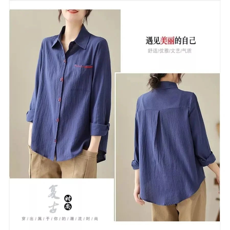 BLOUSE WANITA SILVI SHIRT BAHAN CRINKLE MOTIF POLOS PT 54 LD 100 - 120 CM PB 63 CM UKURAN M L XL XXL BISA UNTUK BUSUI BLOUSE KOREAN STYLE KEMEJA WANITA OVERSIZE LENGAN PANJANG BAJU ATASAN WANITA BUSUI KEKINIAN WARNA PUTIH , BIRU , PINK