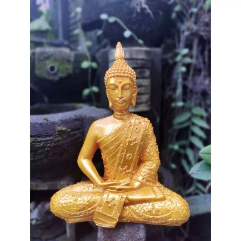 Patung Miniatur Buddha Thailand 28 cm/ Ruppang Buddha