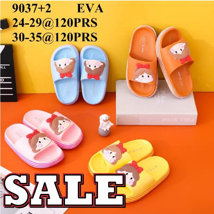 Sandal Selop EVA Anak Perempuan Motif Chibi Winola Collection WNL 9037+2