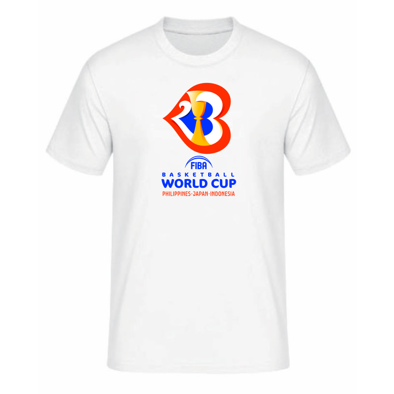 T-SHIRT KAOS FIBA BASKET BALL WORLD CUP 2023