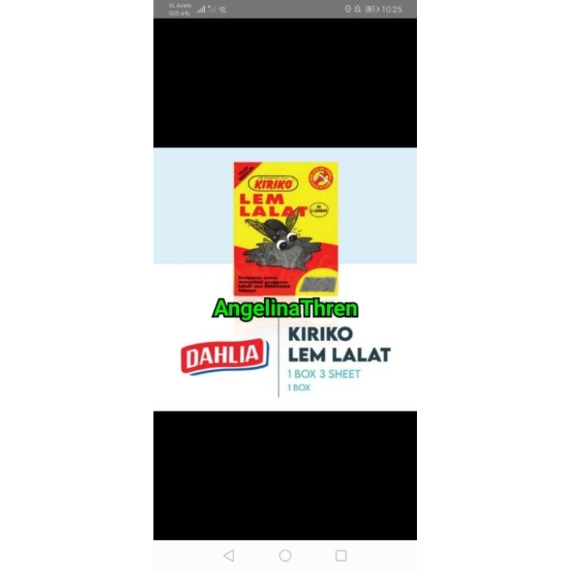 

LEM LALAT KERTAS ISI 3 LEMBAR - LEM LALAT KIRIKO NON TOXIC