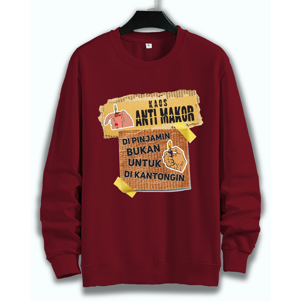 SWEATER PRIA DEWASA / SWEATER PRIA JUMBO ( MALING KOREK )